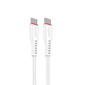 Asonic AS-X706 1mt 60W Type-C to Type-C Hızlı Beyaz Data + Sarj Kablosu - 1