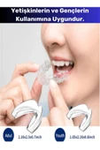 Premium Özel Seri Gece Plağı Çene Diş Sıkma Gıcırdatma Önleyici Koruyucu Diş Aparatı - 3