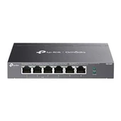 Omada Tp-Link DS106P 4 Port 10-100 Poe+ 2 Port 10-100 Mbps Uplink Switch Çelik Kasa Rack Mount thumbnail 2