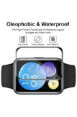 Huawei Watch Fit 2 Uyumlu Tam Kaplayan Darbelere Karşı Dayanıklı Kırılmaz Cam Nano Ekran Koruyucu thumbnail 5
