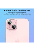 iPhone 13 Uyumlu Şeffaf Kamera Lens Koruyucu Temperli Cam Dayanıklı Kamera Lens Koruma - 3