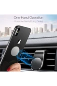Tüm Cihazlara Uyumlu Mıknatıslı Araç Kalorifer Izgarası Telefon Tutacağı Araç Içi Telefon Tutucu thumbnail 5