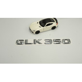 GLK 350 Bagaj Krom Metal 3M 3D Yazı Logo - 2