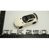 GLK 250 Bagaj Krom Metal 3M 3D Yazı Logo - 6