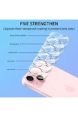 iPhone 13 Uyumlu Şeffaf Kamera Lens Koruyucu Temperli Cam Dayanıklı Kamera Lens Koruma - 4