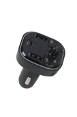 Bluetooth Araç Kiti Araç Fm Transmitter USB Type-C SD Kart MP3 Flash Için Uygun PD Çakmaklık Girişli thumbnail 5