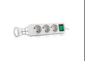 S-link SPG-F03 1.5m 306 Joule Flat Soket 3G1.0mm Tam Bakır 3 lü Akım Korumalı Priz Çoklayıcı - 2