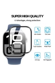 Apple Watch 10 42mm Uyumlu Ekran Koruyucu Ekranı Tam Kaplayan 3D Kavisli Darbelere Karşı Dayanıklı thumbnail 2