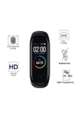 Xiaomi Mi Band 4 Uyumlu Tam Kaplayan Darbelere Karşı Dayanıklı Kırılmaz Cam Nano Ekran Koruyucu thumbnail 6
