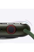 Apple Watch 45mm Uyumlu Ekran Koruyucu Kırılmaya ve Darbelere Karşı Dayanıklı Esnek Nano Tam Koruma thumbnail 6