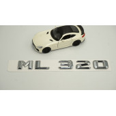 ML320 Bagaj Krom Metal 3M 3D Yazı Logo - 3