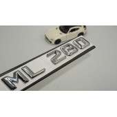 ML280 Bagaj Krom Metal 3M 3D Yazı Logo thumbnail 1