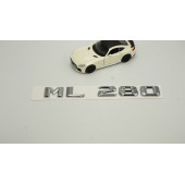 ML280 Bagaj Krom Metal 3M 3D Yazı Logo thumbnail 2