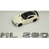 ML280 Bagaj Krom Metal 3M 3D Yazı Logo thumbnail 4