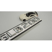 GLB 200 Bagaj Krom Metal 3M 3D Yazı Logo thumbnail 1