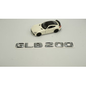GLB 200 Bagaj Krom Metal 3M 3D Yazı Logo thumbnail 2