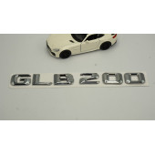 GLB 200 Bagaj Krom Metal 3M 3D Yazı Logo thumbnail 3