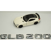 GLB 200 Bagaj Krom Metal 3M 3D Yazı Logo thumbnail 4