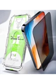 iPhone XS Uyumlu Hayalet Ekran Koruyucu Takma Aparatlı Kolay Kurulum Dayanıklı Temperli Cam - 1