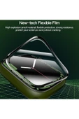 Apple Watch 41mm Uyumlu Ekran Koruyucu Kırılmaya ve Darbelere Karşı Dayanıklı Esnek Nano Tam Koruma thumbnail 8