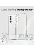Samsung Galaxy S23 Plus Uyumlu Kılıf 3D Kamera Koruma Darbe Önleyici Şeffaf Esnek Renksiz Silikon - 5