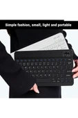 PC/Notebook/Macbook Uyumlu Kablosuz Şarj Edilebilir Klavye Mouse Seti Sessiz Türkçe Karakter Klavye thumbnail 6