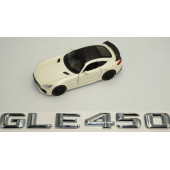 GLE450 Bagaj Krom Metal 3M 3D Yazı Logo - 4
