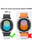 Samsung Galaxy Watch 8 40mm Uyumlu Kılıf Kasa ve Ekran Koruyucu Esnek Silikon Şeffaf Koruma thumbnail 2