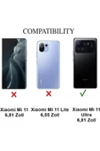 Xiaomi Mi 11 Ultra Uyumlu Kılıf Şeffaf 3d Kamera Korumalı Renksiz Esnek Silikon Mi 11 Ultra Kapak - 5