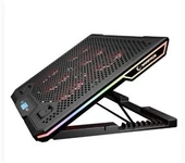 Rampage Blizzard R7 RGB Işıklı 6 Fanlı LCD Ekranlı 2 Usb Soketli 13-15.6 Notebook Soğutucu Stand thumbnail 3