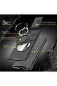 Samsung Galaxy S25/s24 Uyumlu Kılıf Kamera Korumalı Sürgülü 360 Dönebilen Magsafe Stand Tank Kapak - 7