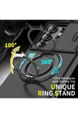 Galaxy S24/s25 Uyumlu Kılıf Kamera Korumalı Sürgülü 360 Dönebilen Magsafe Stand Tank Kapak - 3