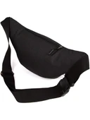 Siyah Erkek Suya Dayanıklı Keten Çanta, Kulaklık Girişli, Günlük ve Seyahat Için Ideal, Şık Tasarım thumbnail 5