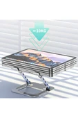 Yüksek Kalite Metal Laptop Stand Katlanabilir Ayarlanabilir Tablet/Notebook/Macbook Uyumlu Tutucu thumbnail 5