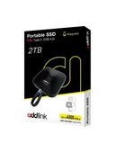 Addlink P30 2TB 4000-3600 MB/s USB 4.0 (40Gbps) Type-C Portable Taşınabilir SSD AD2TBP30B4K - 2