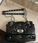 Stradivarius Siyah Desenli Omuz Çantası thumbnail 1