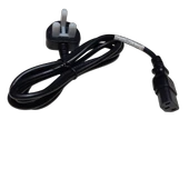BS-1363/A 120cm UK Duvar Tipi Fiş Bilgisayar, Yazıcı, Tarayıcı için Sigortalı İngiliz Power Enerji Güç Kablosu 3x0.75mm 10A 250V - 2