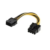 8 pin EPS-12V Erkek - 8 pin Dişi PCI E CPU Güç Uzatma Kablosu 30 cm thumbnail 1