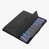 Nillkin iPad Pro 13 2024 Standlı Bumper Smart Cover Tablet Kılıf - 6