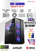 DFS GAMING GATOT RYZEN 7 9700X-B650M-RTX 5060-32GB DDR5 RAM-1TB M.2 SSD-OYUNCU BİLGİSAYARI thumbnail 1