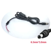 6.3mmx3.0mm toshiba uyumlu adaptör tamir kablosu DC güç kablosu thumbnail 3
