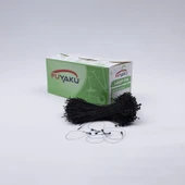 Fuyaku 4" Elle Geçmeli Kılçık Etiketleme Plastiği Siyah (5.000 Adet) - 3
