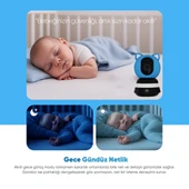 Şımart Akıllı Bebek Kamerası, Ağlama ve Hareket Algılama, Çift Yönlü Sesli İletişim - 4