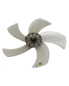 Bir Çok Marka İle Uyumlu 5 Kanatlı Vantilatör Pervanesi / 5 Kanatlı - Sert Plastik - Kristal - Şeffaf thumbnail 1