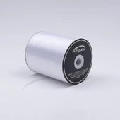Fuyaku 3.5 mm Saten Kurdele Beyaz (750 Metre) - 1
