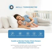 Şımart Akıllı Termometre Wi-Fi Bağlantılı Sıcaklık ve Nem Ölçer, Uygulama Destekli - 2