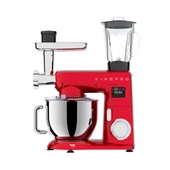 KINGPRO KSM4001 Damboo Mutfak Şefi Kırmızı thumbnail 1