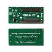 LCD Panel Flexi Repair Kart HD LVDS To FPC Sam FHD To LG FHD Crack V2.0 QK0812D - 1