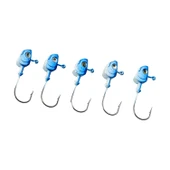 Kurşunlu Jighead Zoka - 8g - Fishack - Mavi Beyaz (XHA11) - 5 Adet - 4