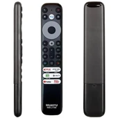Huayu Tcl RM-L1768 - RC902V - RMR1 Netflix-Prime Video-Guard-Media-Youtube Tuşlu Ses Komutsuz Lcd Led Tv Kumandası - 1